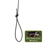 Поводок карповый Carpe Diem Hydro-Flex 20lb, 20cm, Green Long Shank Mugga № 4 CMLS4HF20G
