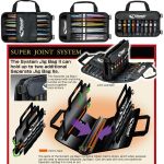 Сумка для джиг-блёсен Sasame 507SS Separate Jig Bag S BK