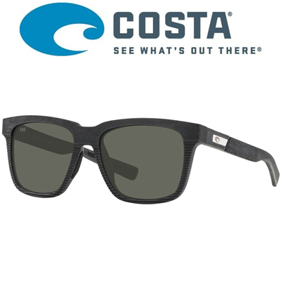 Costa Pescador 580G Net Gray With Black Rubber/Gray 580G