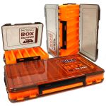 Коробка для приманок Vido Craft VD-2015 Revers Box, оранжевая, размер 27.3х19х4.7см