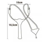 Рогатка для прикормки Colmic Legend Pult - Soft Pouch 1 - El. 4mm (FNCQ02A)