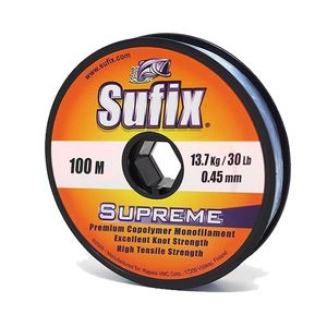 Леска Sufix Supreme x10 Blue 100m 0.60mm
