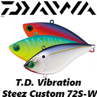 Daiwa T.D. Vibration Steez Custom 72S-W