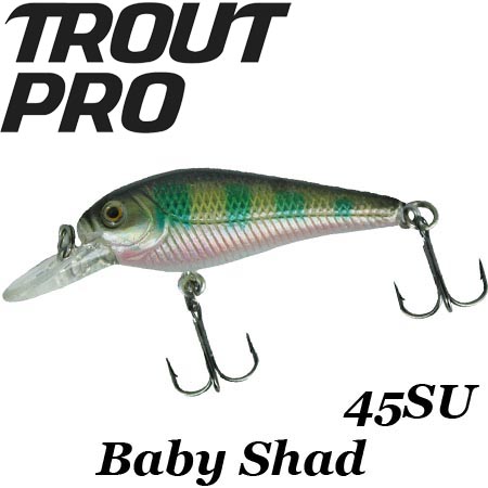 Trout Pro Baby Shad 45SU