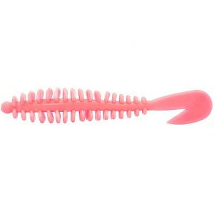 Виброхвост Reins RockVibe Grub 4" (в уп.8 шт.) цв. #021 Bubble Gum