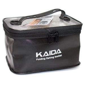 Сумка-кан Kaida EV14 пвх цв. черный 22x18х12 см