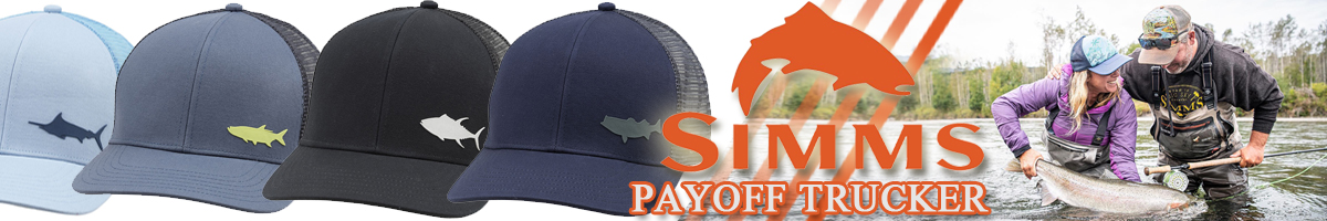 Simms Payoff Trucker - Tarpon, Storm