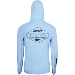Лонгслив BKK Hooded Long Sleeve Performance Shirt Legacy Light Blue (F-SB-1069) р. M