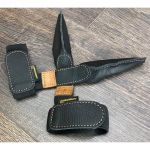 Напальчник Barracudoff с резинкой из кожи Черный размер XL