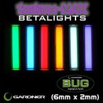 Светлячок индикатора поклевки Gardner Nano Bug Betalights WHITE *TRITIUM-MAX* BLNBUGW