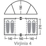 Палатка Greenell "Виржиния 4 V2"