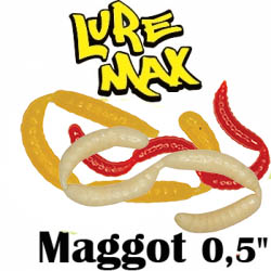 LureMax Maggot 0,5''/1см LSMG05B