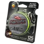 Леска плетеная Berkley Nanofil 125m Hi-Vis Chartreuse 0,10mm 5,7kg