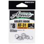 Крючок форелевый одинарный Decoy AT-31 Areate Hook #6