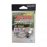 Крючок офсетный с оснасткой Decoy ZF-1S Zero-Dan Flash Offset #1/0-7g