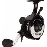 Катушка 13 Fishing FreeFall Carbon - Inline Ice Fishing Reel - Northwoods Edition - 2.5:1 Gear Ratio
