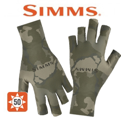 Simms SolarFlex SunGlove, Regiment Camo Olive Drab