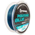 Леска F-Fishing Marine Blue Spin 150m 0,35мм 15,8кг/34,8lb