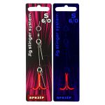 Оснастка Призёр крашеный стингер для джиг-головки Vido Craft Stinger Eye Jig, размер S