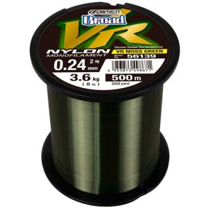 Леска Owner Broad VR Moss Green Nylon 500м 0,29мм 5,4кг