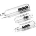 Шумовая капсула Vido Craft Glass Rattle 4*18, диам. 4 мм,3 шарика, длина 18 мм VD-GR(4*18)