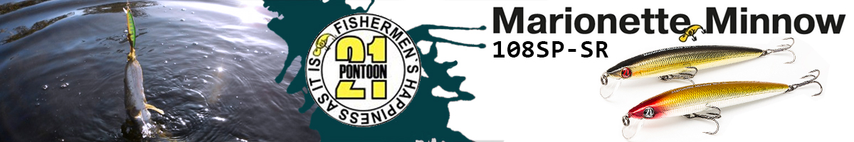 Pontoon21 Marionette Minnow 108SP-SR 