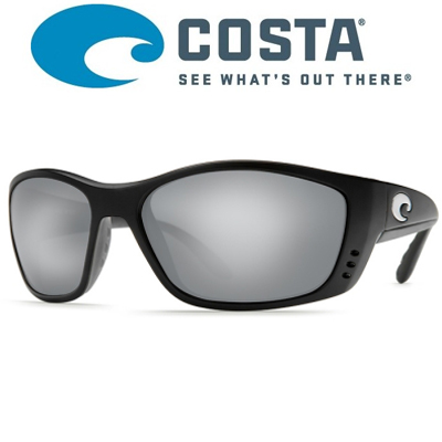 Costa Fisch 580 P Black/Silver Mirror
