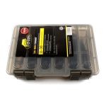 Коробка для приманок двухуровневая Plano 460000 2-Tier Organizer Medium Smoke, 11-30 отсеков