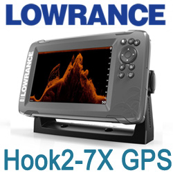 Lowrance Hook2-7X GPS TripleShot
