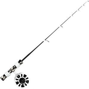 Зимняя удочка Rapala Flatstick c инерционной катушкой и намотанной леской Sufix Ice 71см Medium (FS11L3528M)