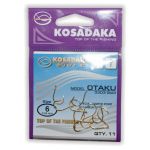 Крючок Kosadaka Otaku G №10 T-0,49mm L-11mm (уп.8шт.) 3303G-10