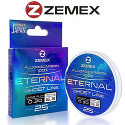 Zemex Eternal 100% Fluorocarbon Clear 25m