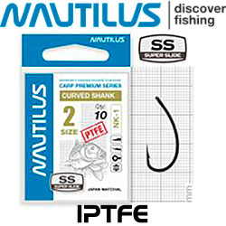 Nautilus Carp Curved Shank 1PTFE