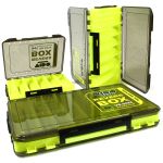Коробка для приманок Vido Craft VD-2016 Revers Box, желтая, размер 20.3х17.3х4.7см