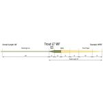 Шнур нахлыстовый Rio Trout Lt Double Taper Fly Lines DT1F 80ft 24m цв. Sage