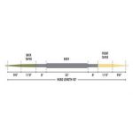 Шнур нахлыстовый Rio Trout Lt Weight Forward Fly Lines WF4F цв. Beige/Sage