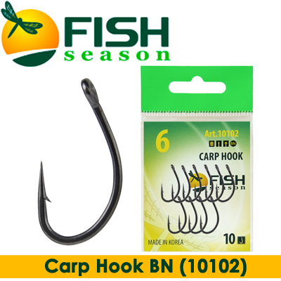 Fish Season Carp Hook BN (10102)