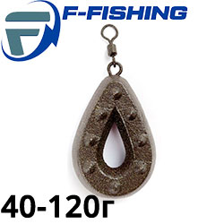 F-Fishing Грузило Гриппа с отверстием