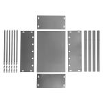 Мангал сборный Helios Light 350x240x350мм, 6 шампуров, сталь 0,4мм (HS-МC.02-Э-1)