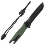 Нож Akara Falcon 120 mm сталь 3Cr13 с огнивом и компасом