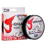 Леска плетеная Daiwa J-Braid X8 0.10mm 300m (мультиколор)
