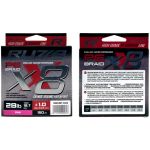 Шнур Ruzza X8 150м Pink 0,23мм 19,1кг/42lb