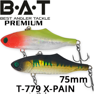 BAT Premium T-779 X-Pain (75 мм, 21 гр., sinking)