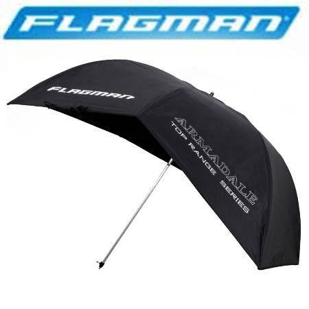 Flagman Fibreglass Flat Back Brolly