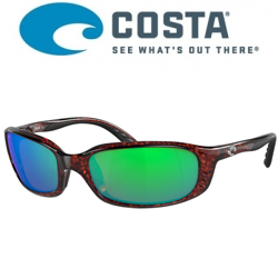 Costa Brine 580P Tortoise/Green Mirror