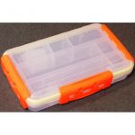 Коробка для приманок Kosadaka TB-S20S-CL, 27*17*5.3см, герметичная, прозрачная