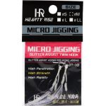 Крючки Ассисты Hearty Rise Micro Jigging Glitter Assist Hook 4L MJT-10