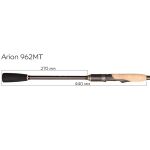 Спиннинг Crazy Fish ASR962MLT