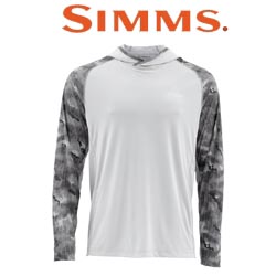 Simms Solarflex Hoody Hex Camo Sterling