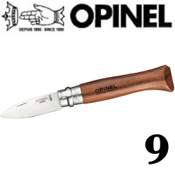 Opinel №9 VRI Tradition Inox для устриц и крабов